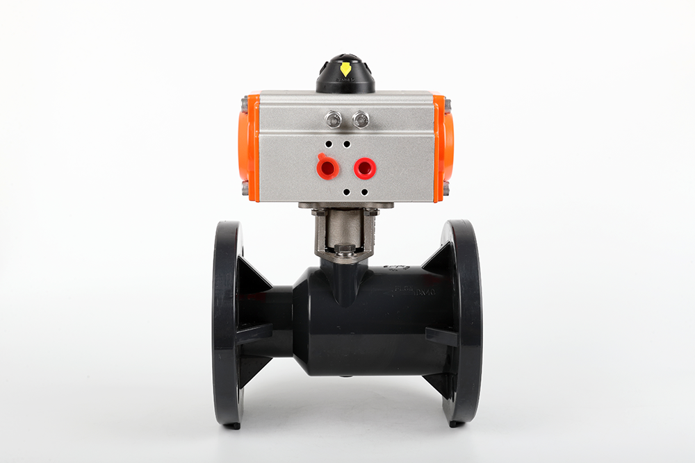 武安气动法兰一体球阀